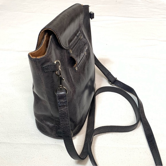 Patrician Nash Convertible Bag Backpack Crossbody Shoulder Purse Black Medium - Picture 5 of 15